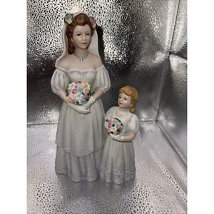 Home Interiors Porcelain Figurine The Brides Day Collectors Mint Condition